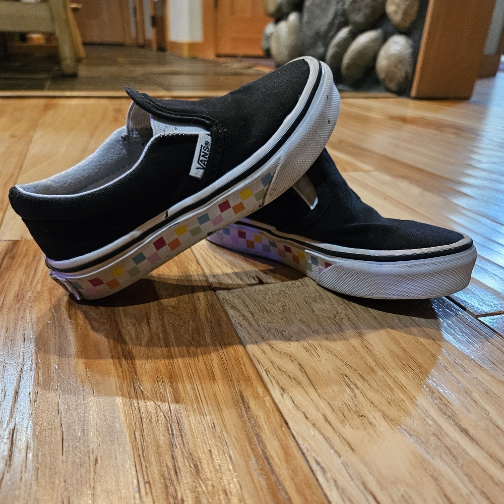 Little kids slip on vans 10.5